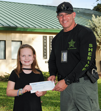 Girl Raises Money for K-9 Unit